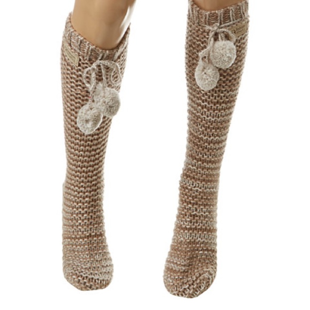 Bedroom Athletics women knees high socks shoes